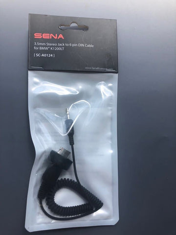 SENA Spares for SM10 -SC-A0124-3.5mm Stereo Jack to 6 pin DIN cable BMW K1200LT