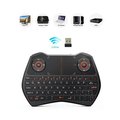 Rii Mini Wireless Touchpad with Backlight Keyboard - Black